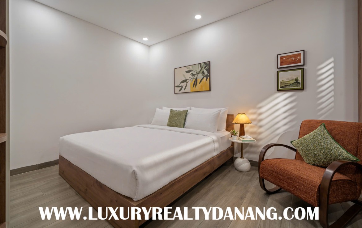 Danang villa for rent in Hai Chau district, Vietnam, four bedrooms, swimming pool.