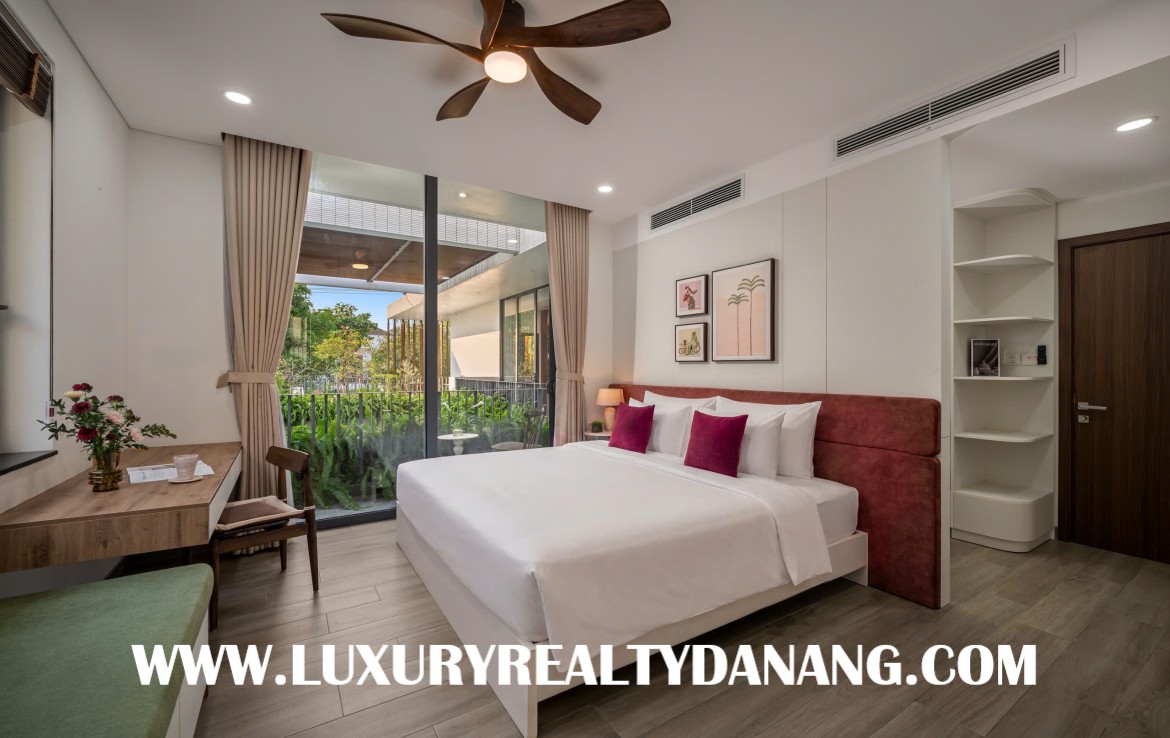 Danang villa for rent in Hai Chau district, Vietnam, four bedrooms, swimming pool.