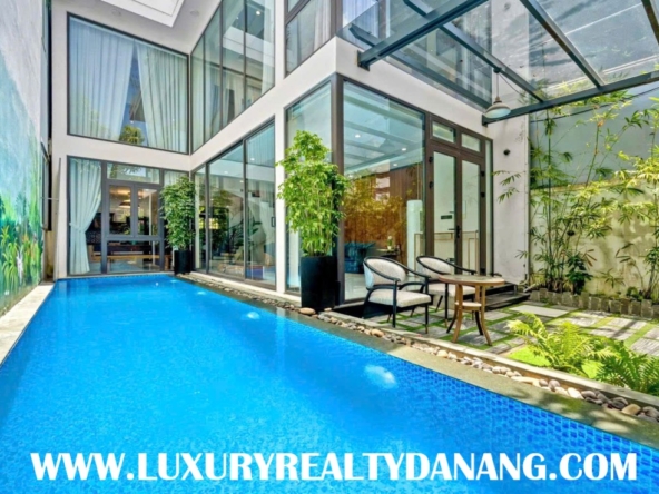 Danang villas for rent in Vietnam, green style