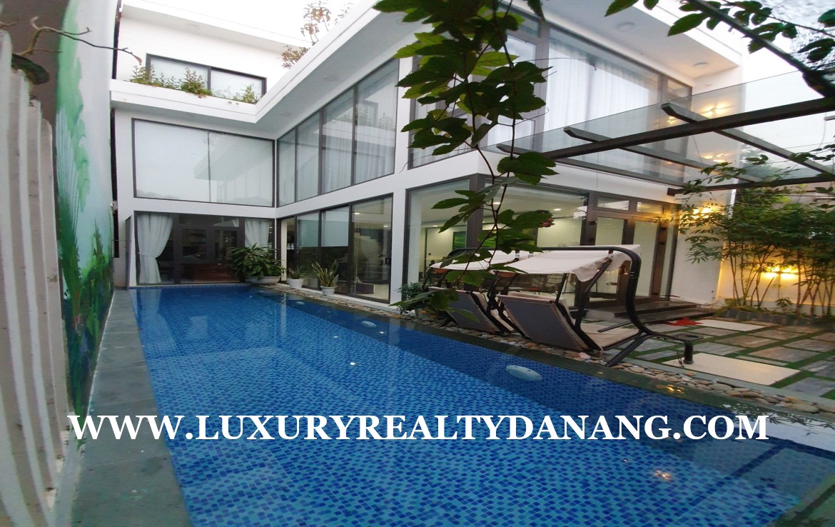 Danang villas for rent in Vietnam, Ngu Hanh Son district, near Marble moutain 1
