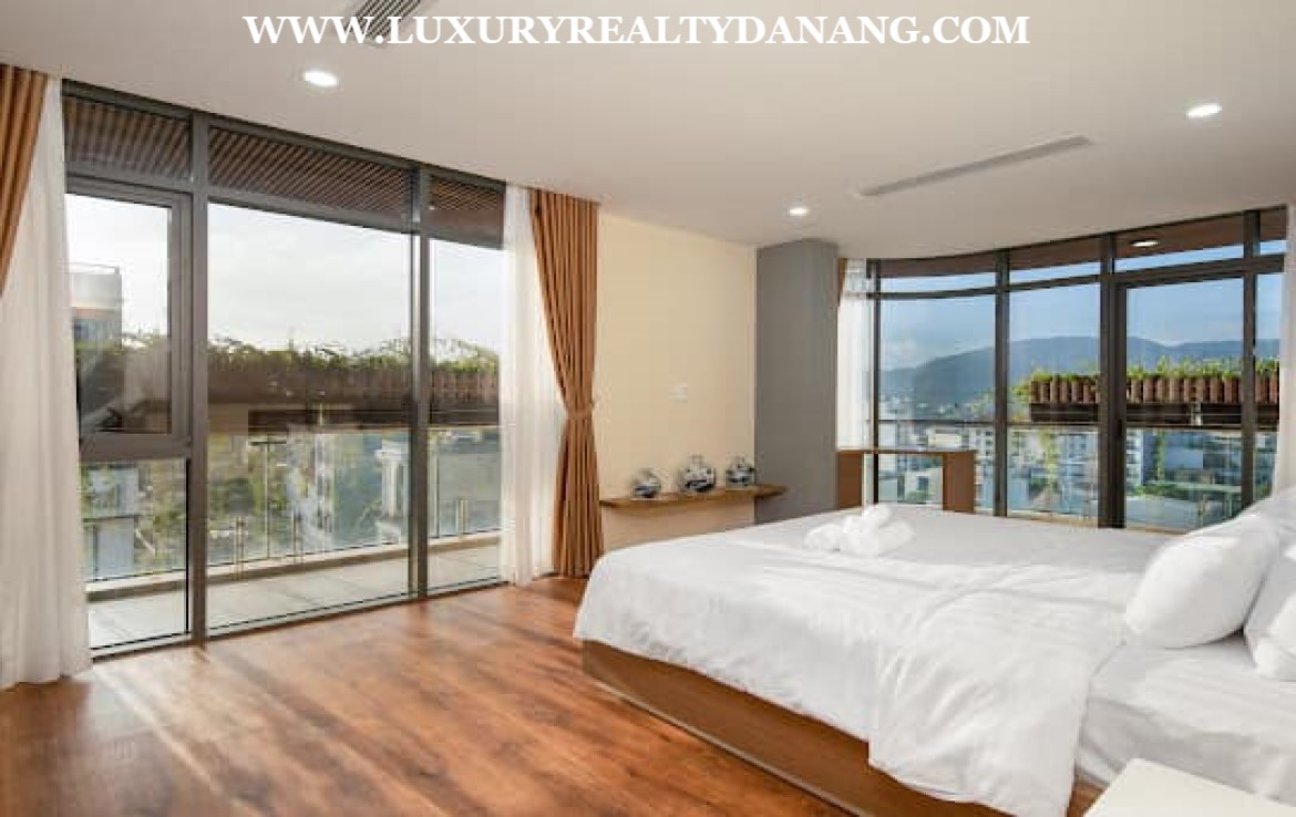Oceanview apartment Danang for rent in Vietnam, near Pham Van Dong beach 6