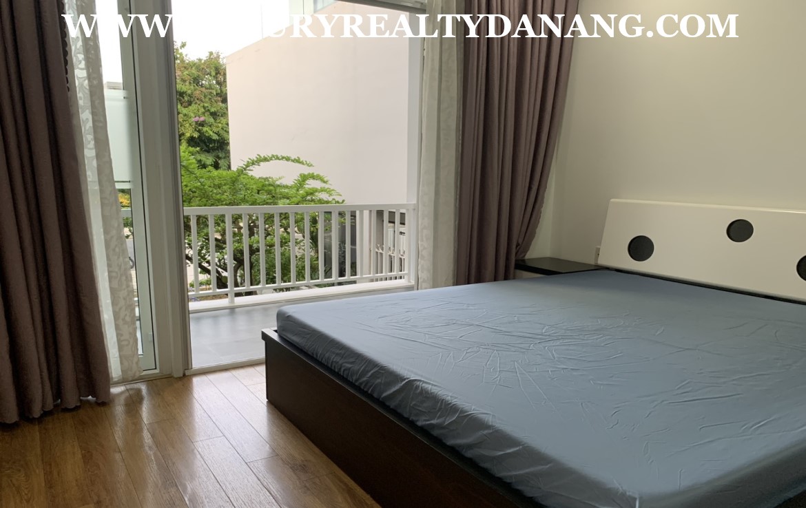 Danang villas for rent in Vietnam, Son Tra district, in Euro village 7, by Han river