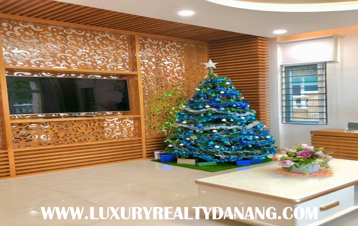 Fortune Park Villa Danang for rent in Son Tra district, Vietnam, walking to the beach