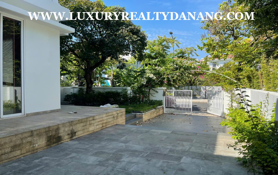 Danang villas for rent in Euro village, Vietnam, Son Tra district, modern style