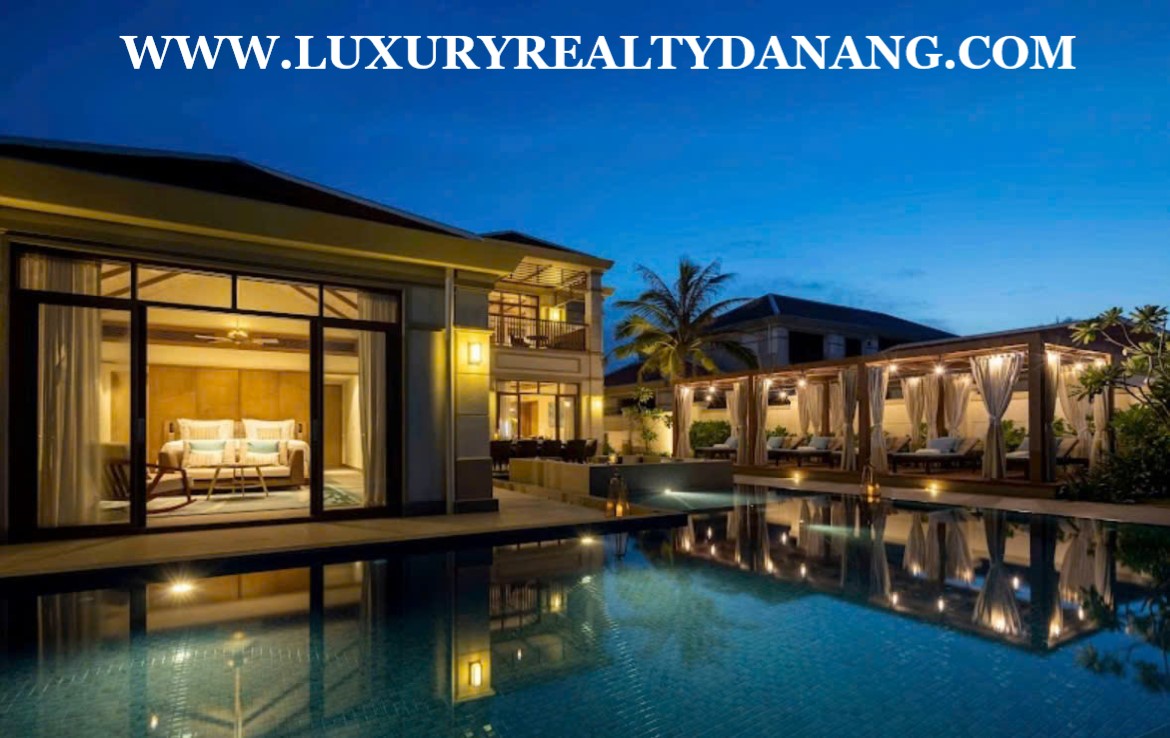 Villa for rent Da Nang in a five- star Fusion Resort and villas, Vietnam, Ngu Hanh Son district, walking to the beach