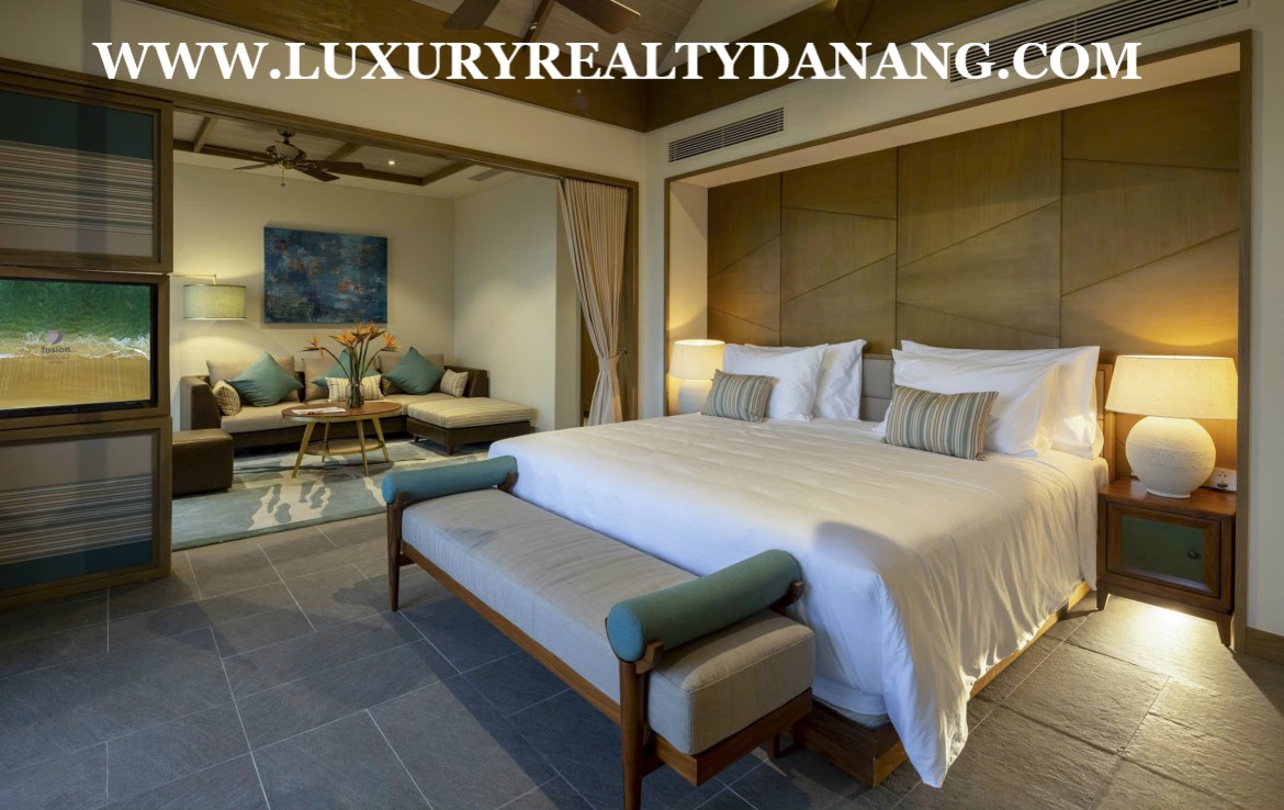 Danang villa for rent in Fusion resort and villas in Vietnam, Ngu Hanh Son district, just near the beach