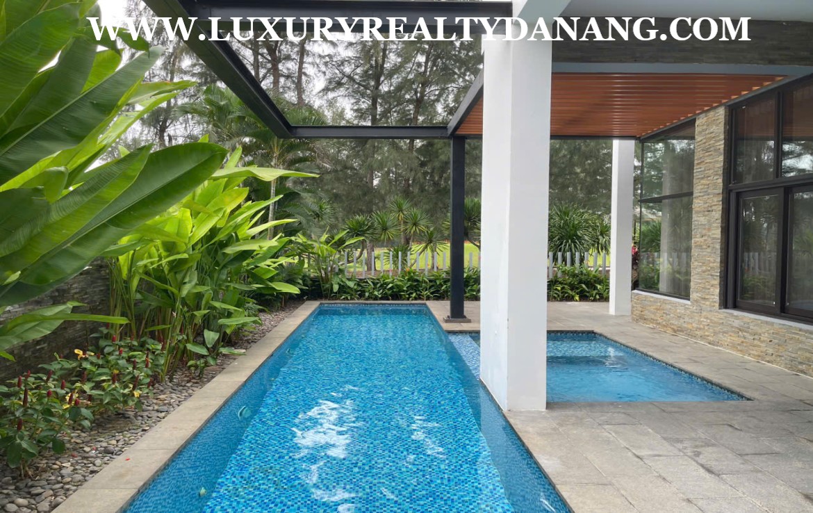 Luxury villa rental Danang in Montgomere Links Golf Course, Vietnam, Wesern style