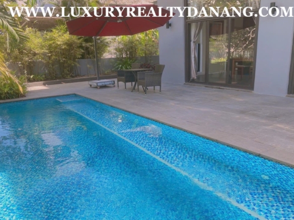 Danang luxurious villa rental in Montgomere Links, Vietnam, golf view