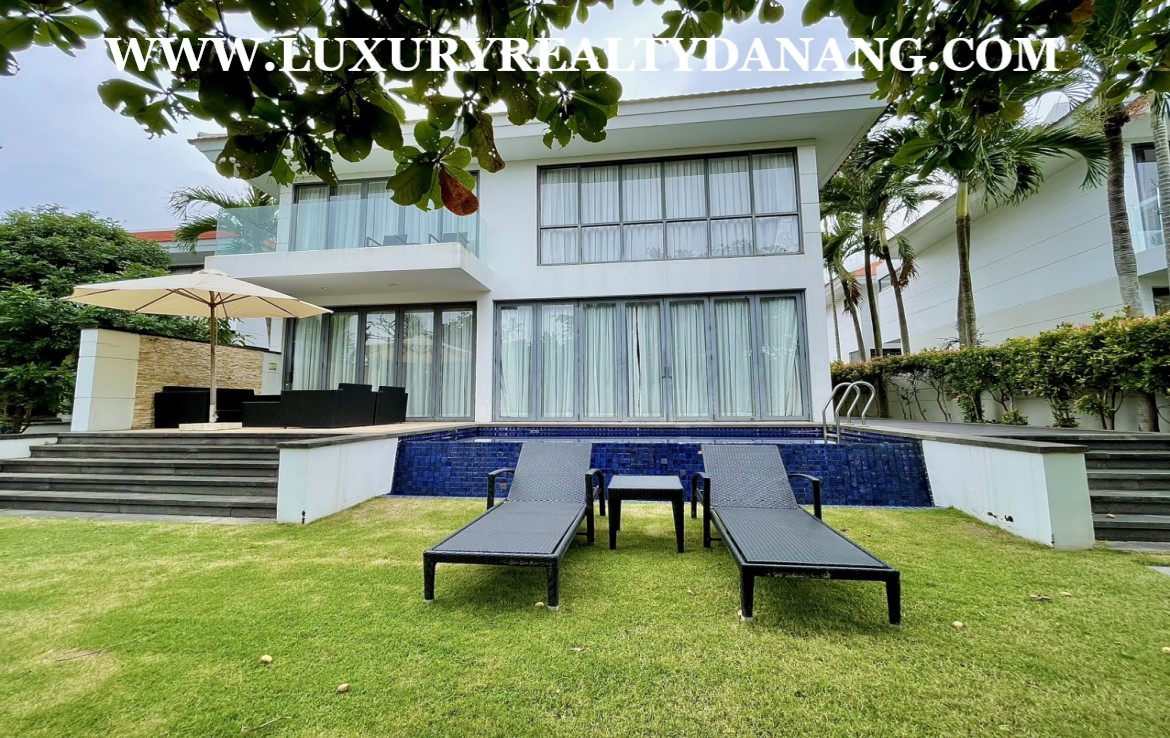 Danang luxury villa rental in Ocean villas, Vietnam, Ngu Hanh Son district, modern style