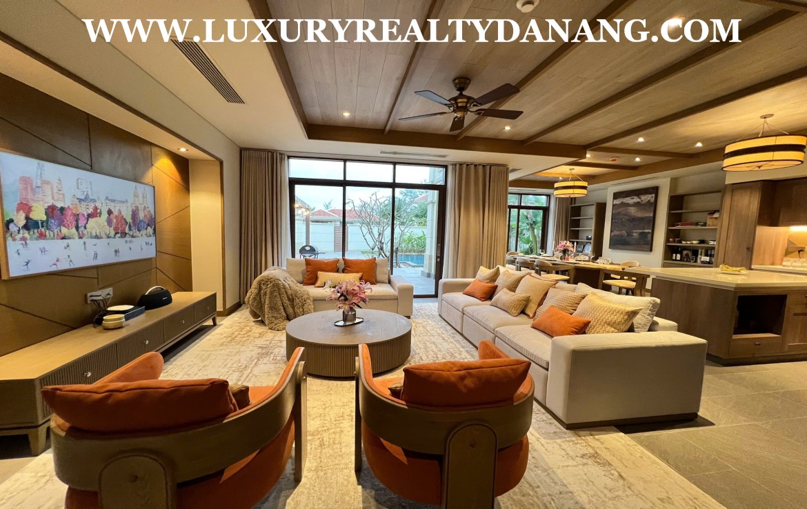 Danang luxurious villas rental in Fusion Resort & villas, Vietnam, two bedrooms, Western style 2