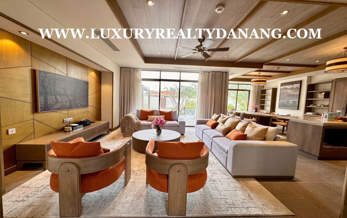 Danang luxurious villas rental in Fusion Resort & villas, Vietnam, Western style, two bedroom