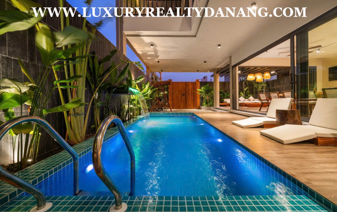 Luxury villa in Danang near Tan Tra beach bay, Ngu Hanh Son district, Vietnam