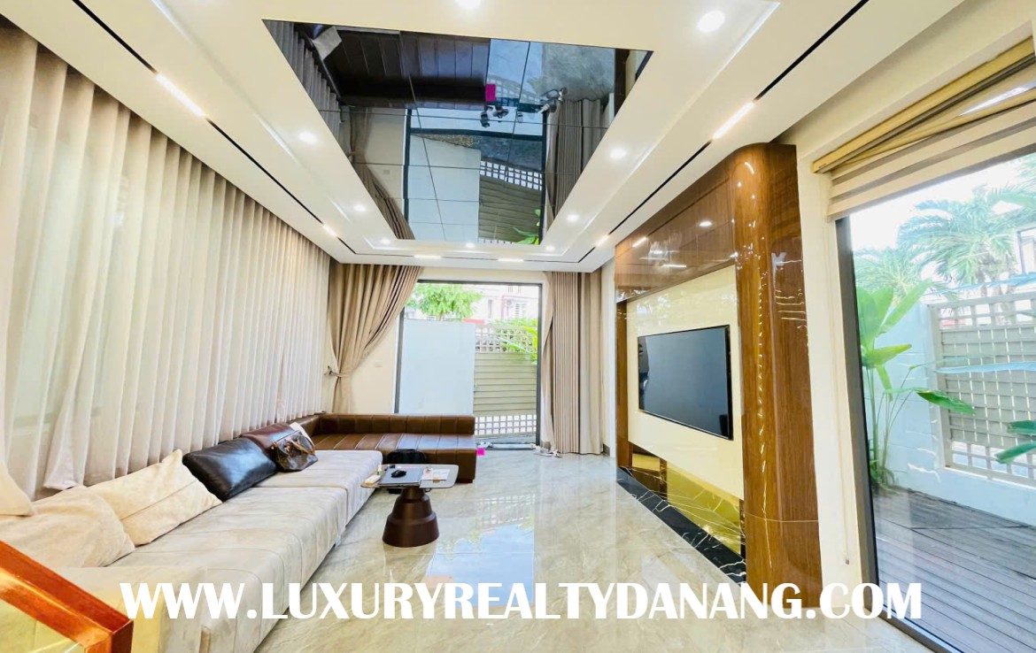 Danang luxury house rental in Hai Chau district, Vietnam, Western style, near Helio center