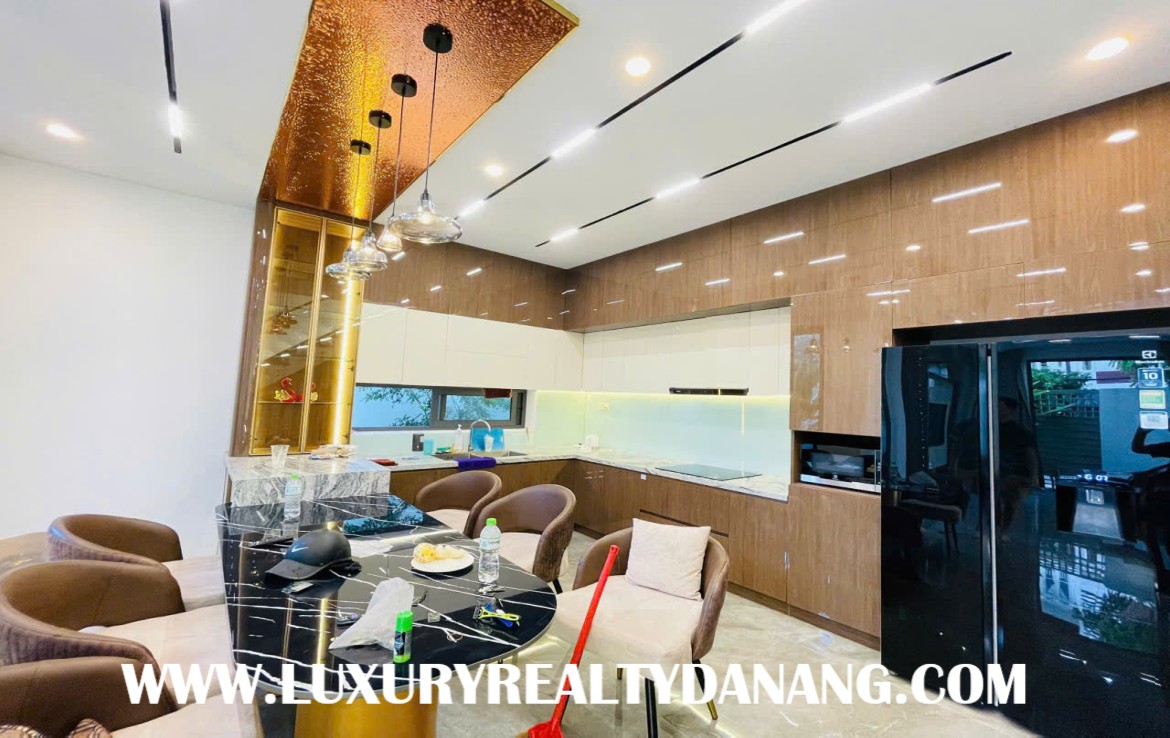 Danang luxury house rental in Hai Chau district, Vietnam, Western style, near Helio center