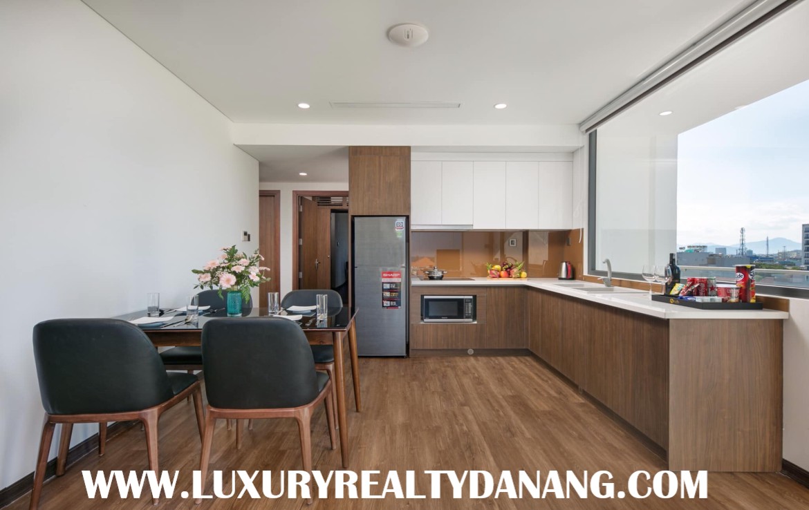 Danang luxury apartment rental in Vietnam, Ngu Hanh Son district, in the beachside