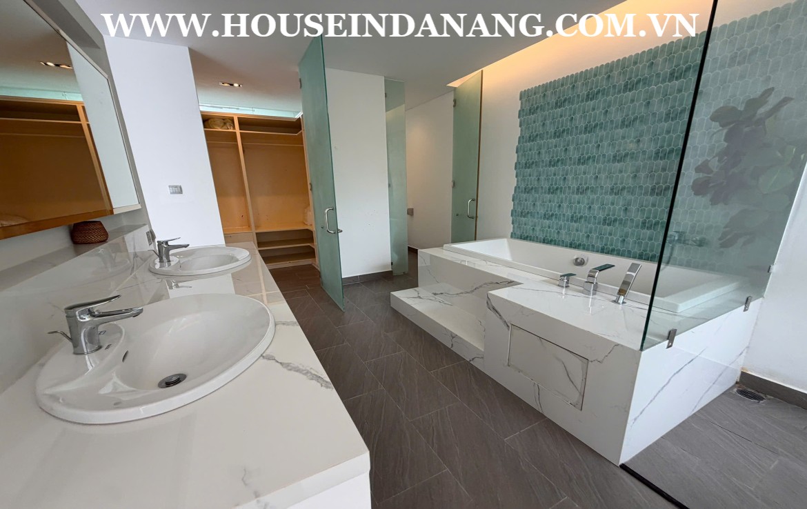 Golf villa rental Danang in The Dunes Residence, Vietnam, near the beach, golf course view 9