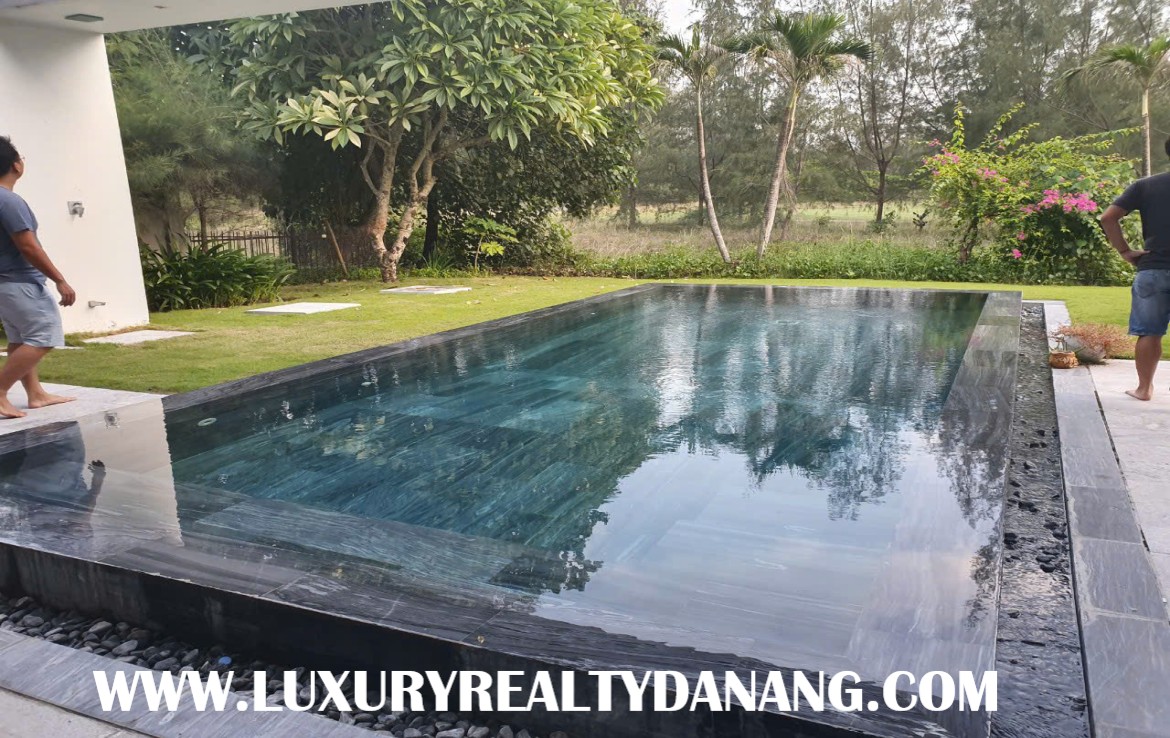 Golf villa rental Danang in The Dunes Residence, Vietnam, Ngu Hanh Son district, golf view