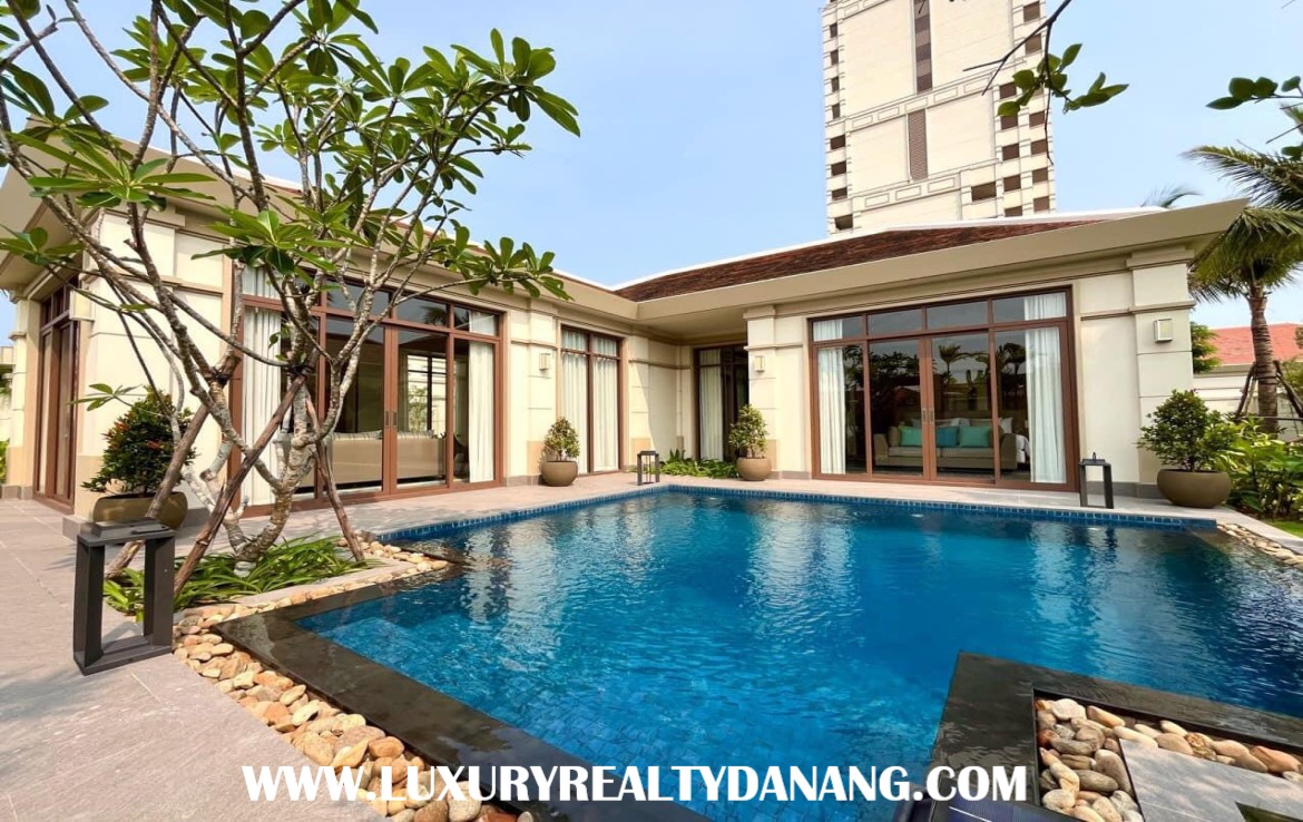 Luxury villa rental Danang in Fusion resort, Vietnam, Ngu Hanh Son district