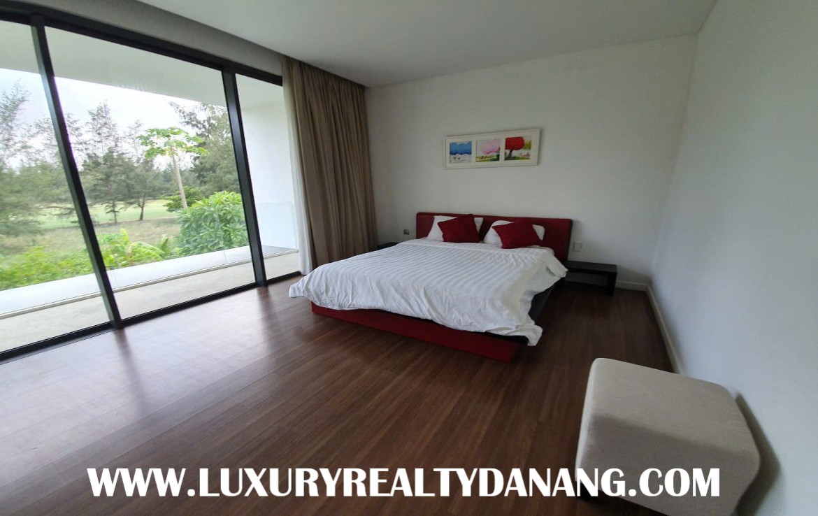 Golf villa rental Danang in The Dunes Residence, Vietnam, Ngu Hanh Son district, walking to the beach