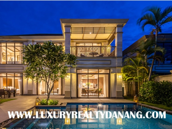 Danang luxury villa for rent in Fusion resort, Vietnam, Ngu Hanh Son district, Western style