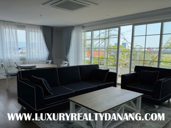 Luxurious apartment rental Danang in Hai Chau district, Vietnam, modern style