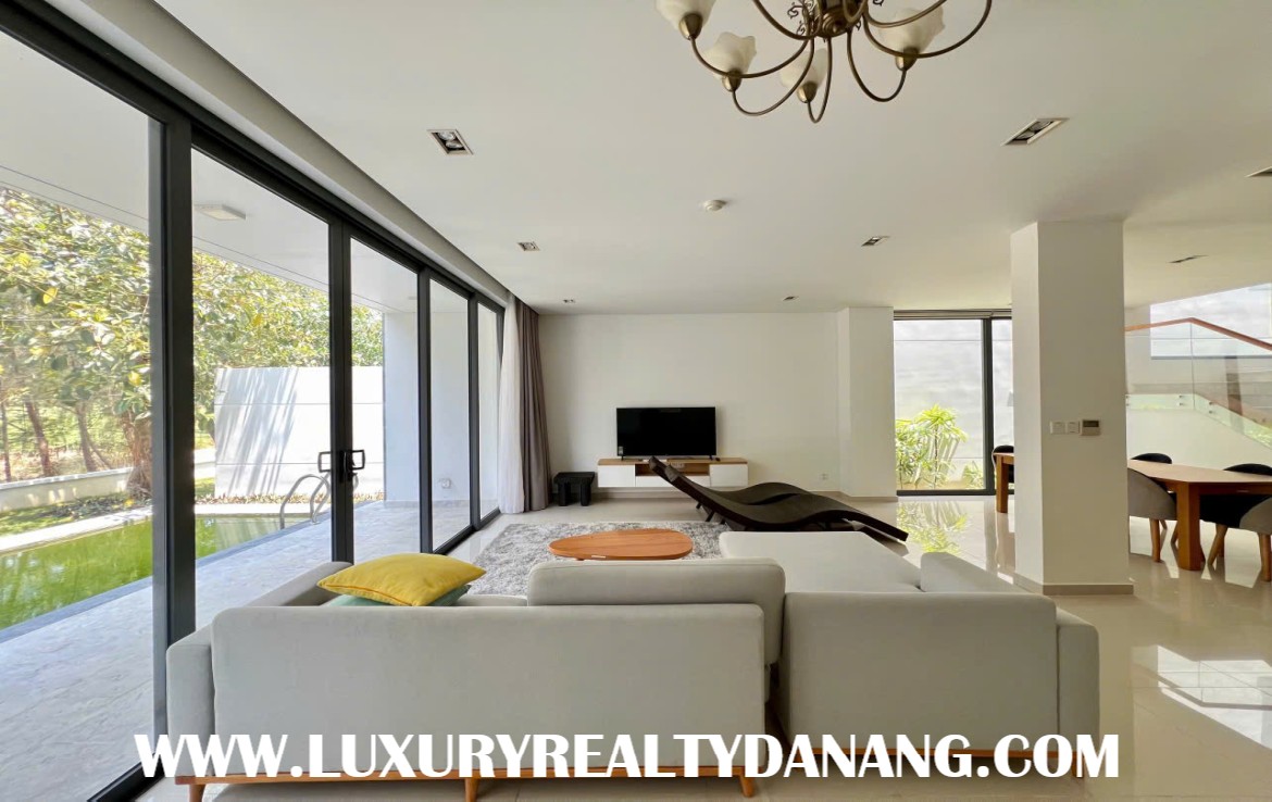 Modern villa Danang for rent in The Point Golf Course, Ngu Hanh Son district, Vietnam