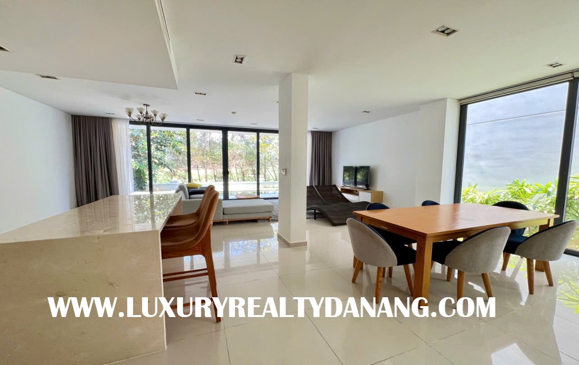 Modern villa Danang for rent in The Point Golf Course, Ngu Hanh Son district, Vietnam, European style