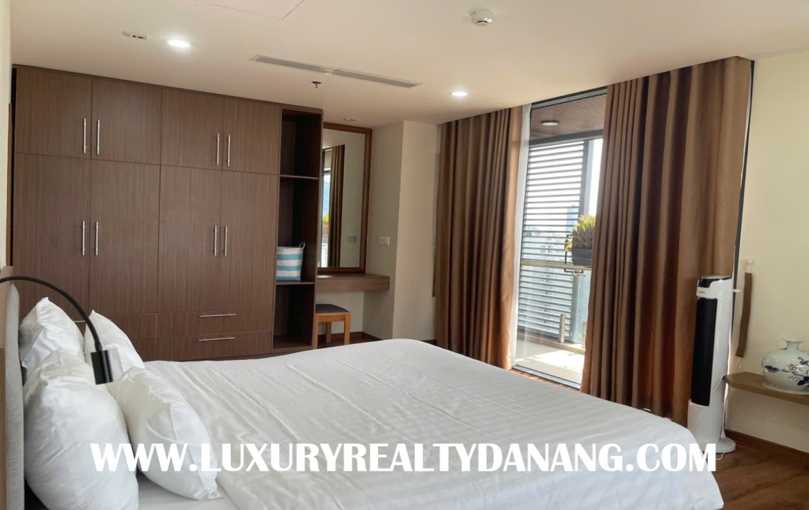 Danang beach apartment for rent in Vietnam, Son Tra district 9