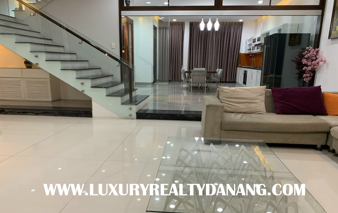 Danang beachside villa rental in Fortune Park, Vietnam, Son Tra district, modern style