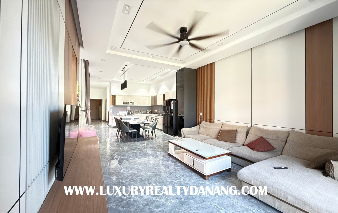 House for rent Danang, Vietnam, near FPT University and APU international school, modern style