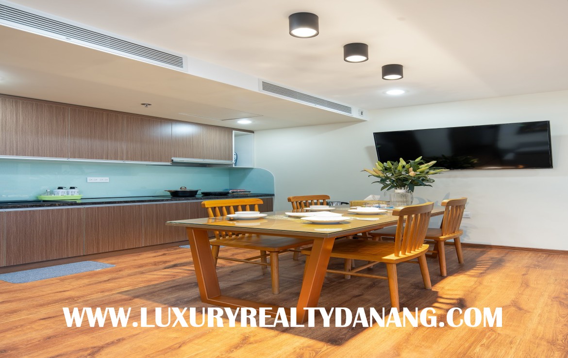 Danang beach apartment for rent in Vietnam, Son Tra district 3`