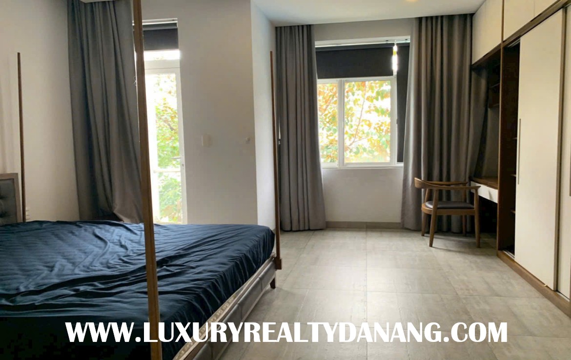 Da Nang housing for rent in Vietnam, Son Tra district, in Euro village, Western style