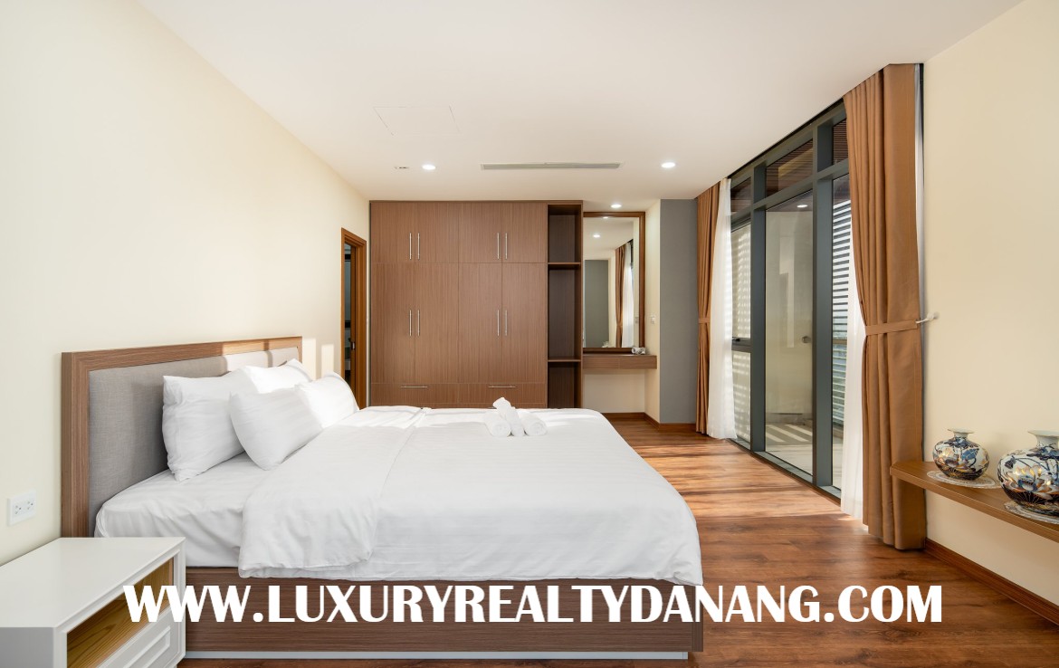 Danang beach apartment for rent in Vietnam, Son Tra district 6