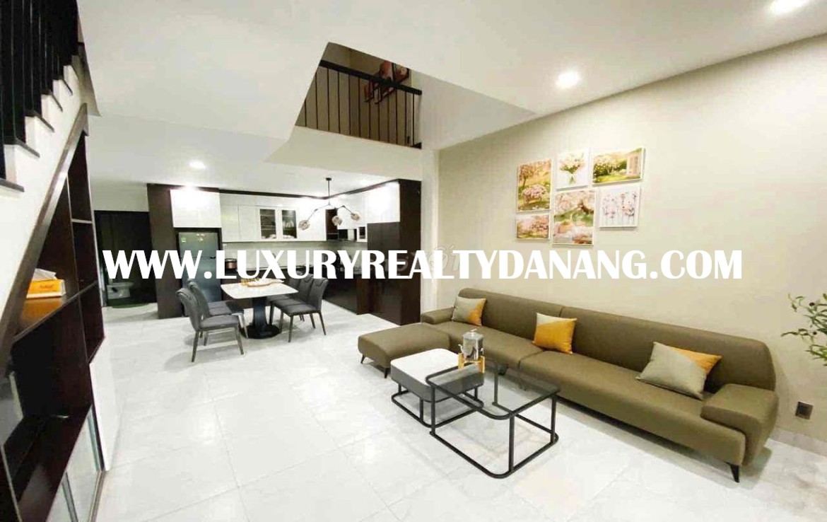 Modern house rental Danang in Nam Viet A residential area, Vietnam, Ngu Hanh Son district 2