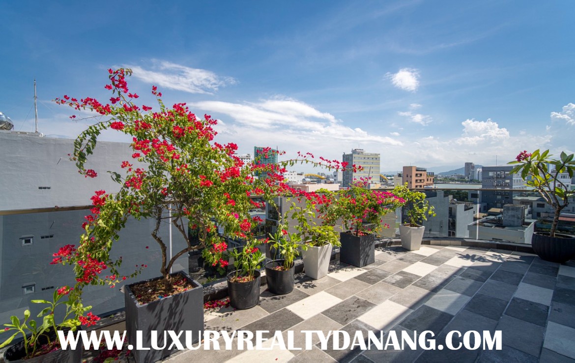 Penthouse apartment rental Danang, Vietnam, near Han riverside