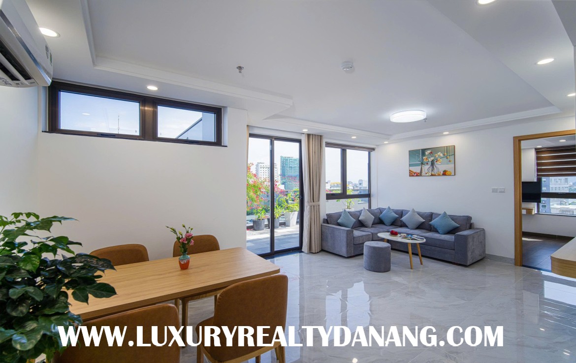Penthouse apartment rental Danang, Vietnam, near Han riverside