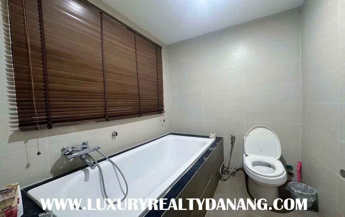 Modern house rental Danang in Nam Viet A residential area, Vietnam, Ngu Hanh Son district, walking to the river