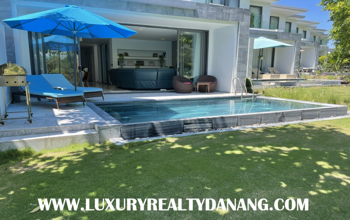 Villa for rent Danang in The Point residences, Vietnam, modern style.