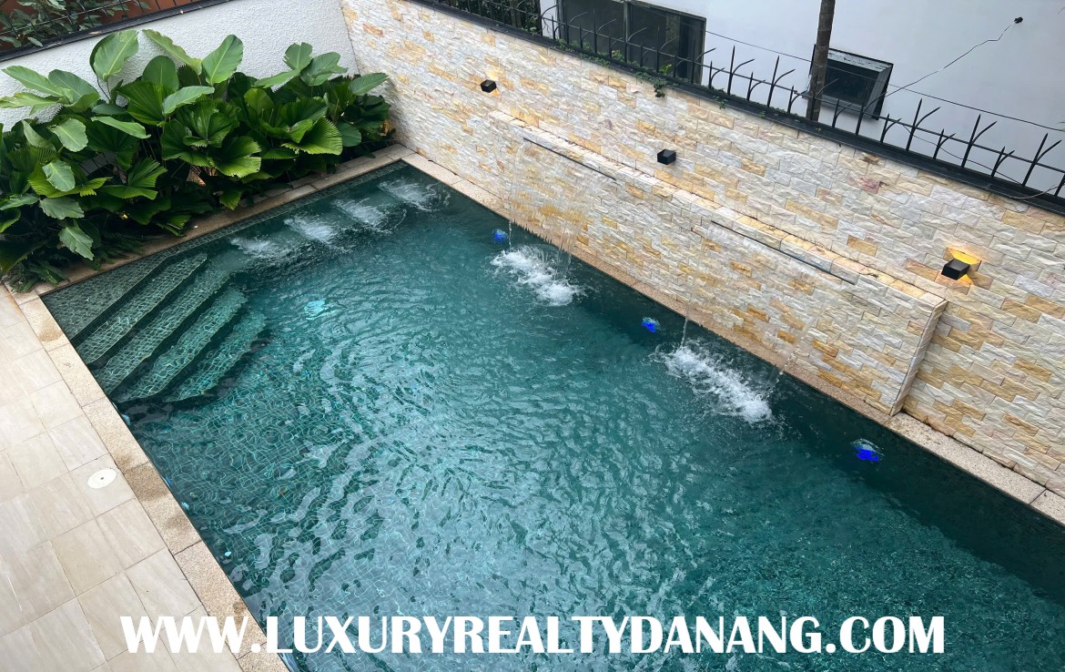 Danang luxurious villa rental near Son Tra Peninsula, Vietnam, near the beach