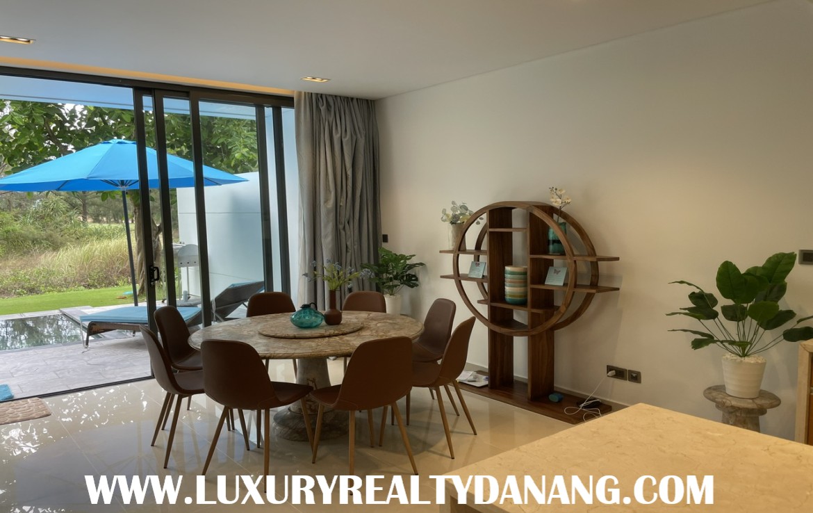 Villa for rent Danang in The Point residences, Vietnam, golf view