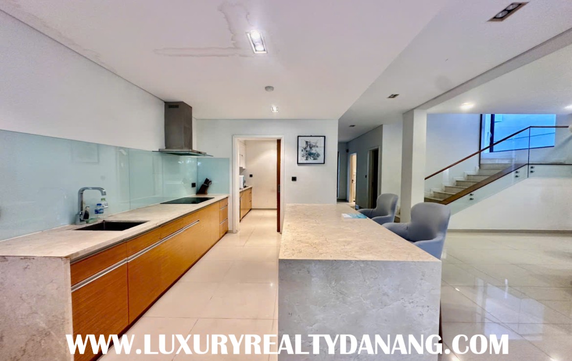 Villa for rent Danang in The Point residences, Vietnam, modern style.