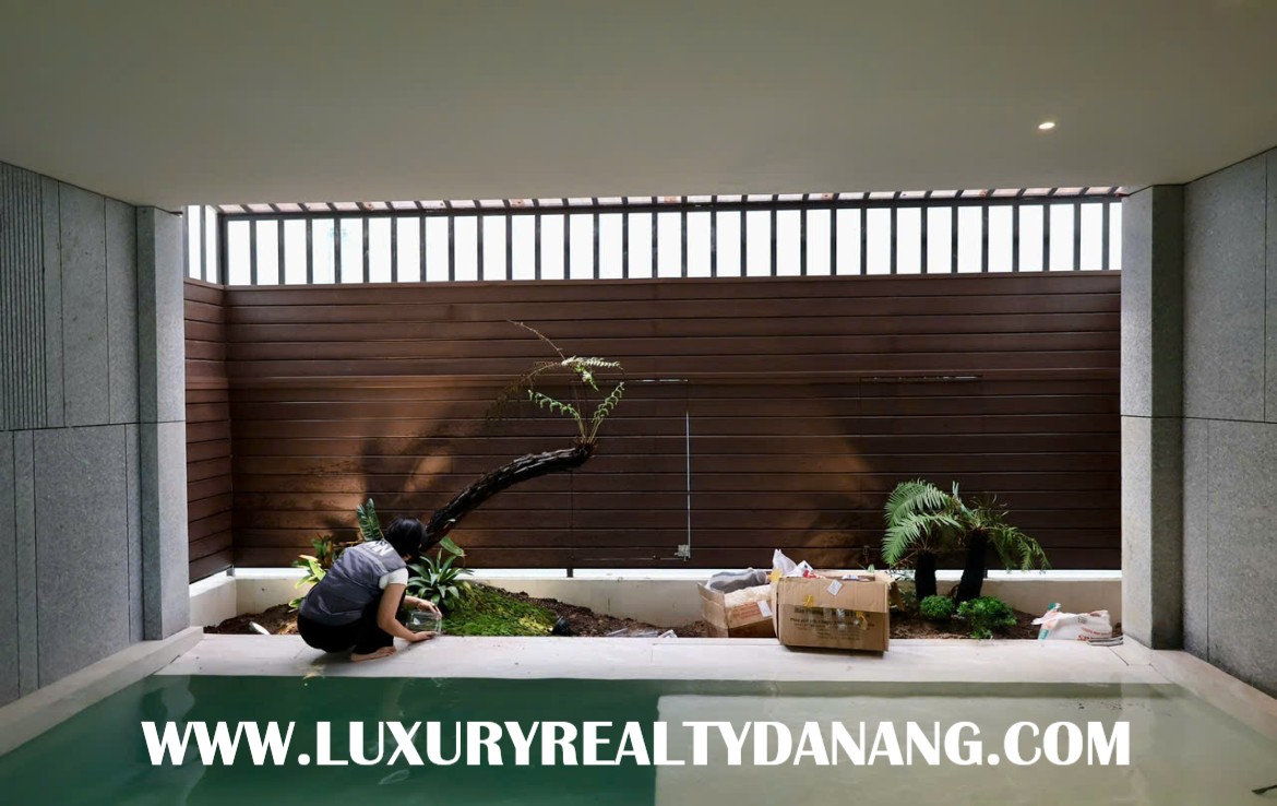 Danang luxury houses rental in Elysia complex, Vietnam, just opposite to Lotte Mart supermarket