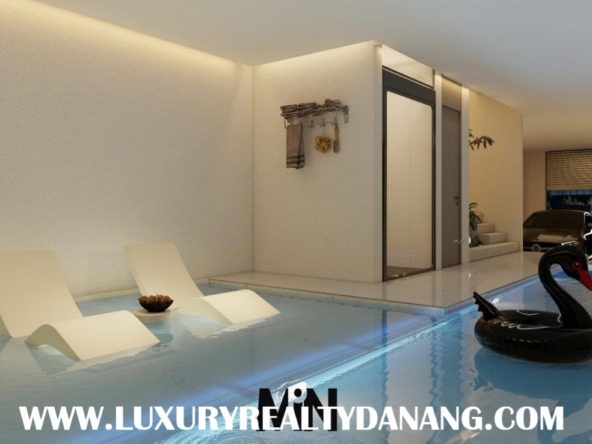 Danang luxury houses rental in Elysia complex, Vietnam, just opposite to Lotte Mart supermarket