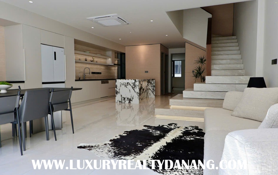 Danang luxury houses rental in Elysia complex, Vietnam,near Asian park