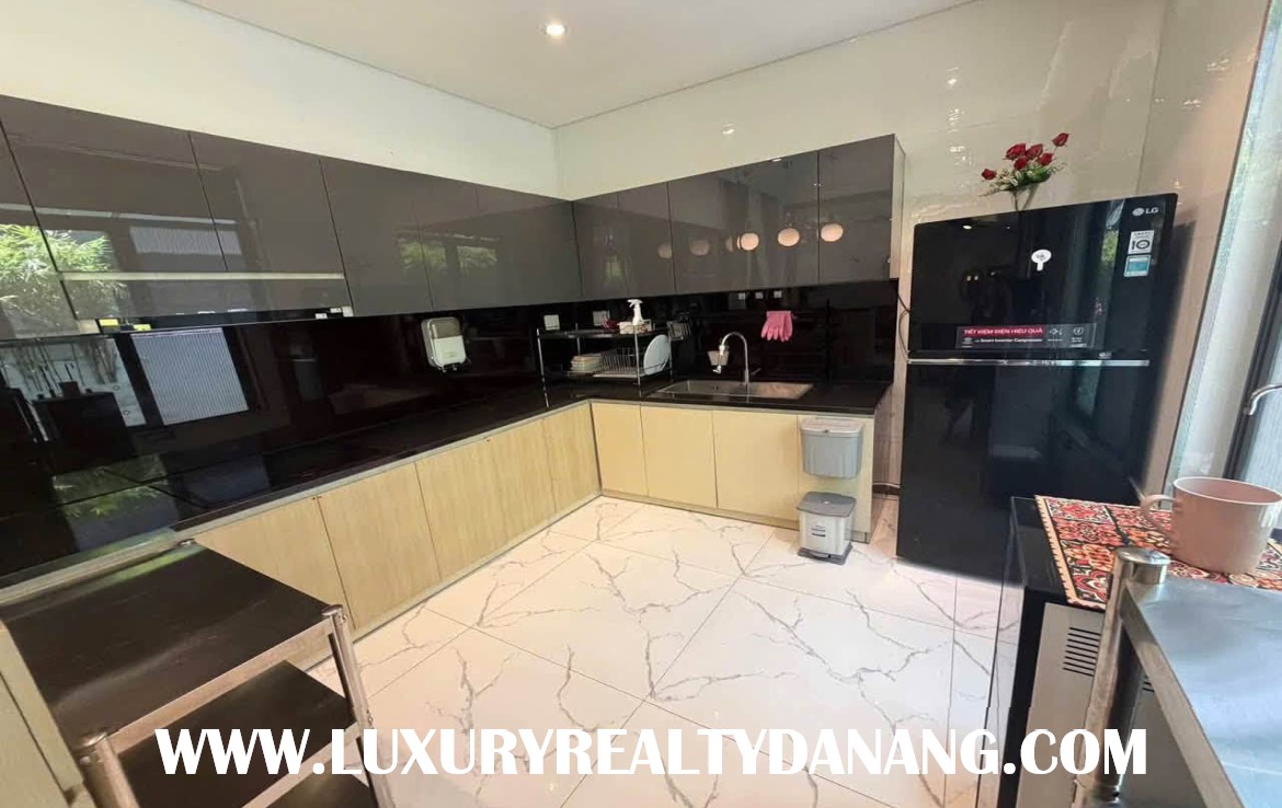 Luxury villas rental Danang in Euro village, Vietnam, Son Tra district, four bedrooms, near Han riverside