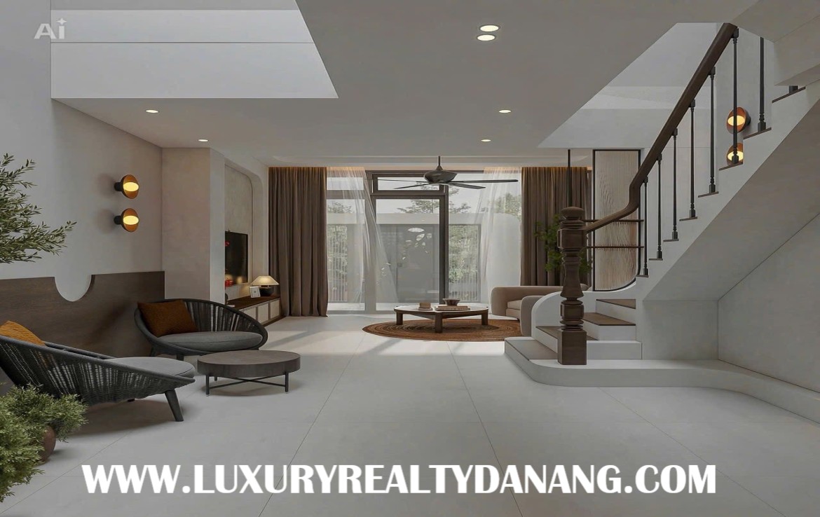 Modern house rental Danang, Vietnam, in Nam Viet A residential area, Wester style5