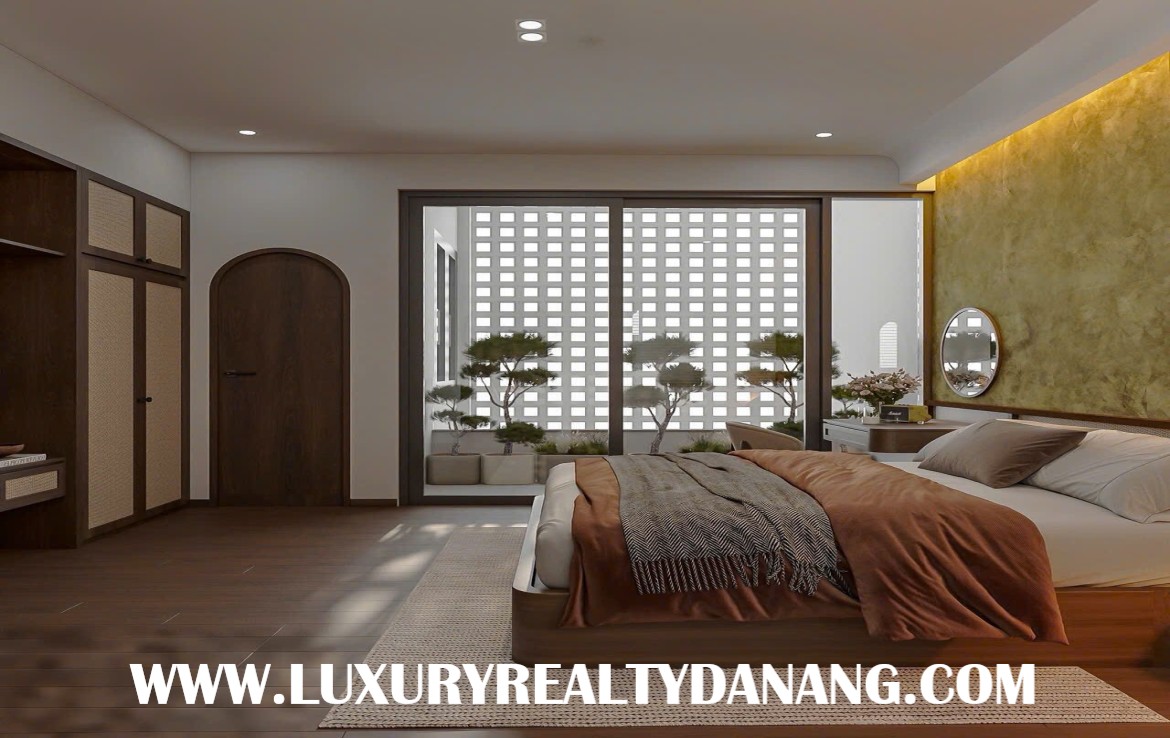 Modern house rental Danang, Vietnam, in Nam Viet A residential area, Wester style 8