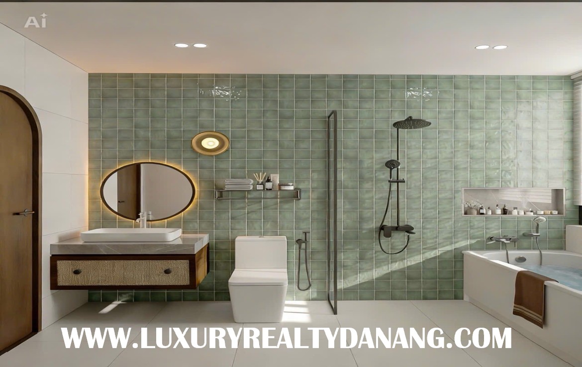 Modern house rental Danang, Vietnam, in Nam Viet A residential area, Wester style 5