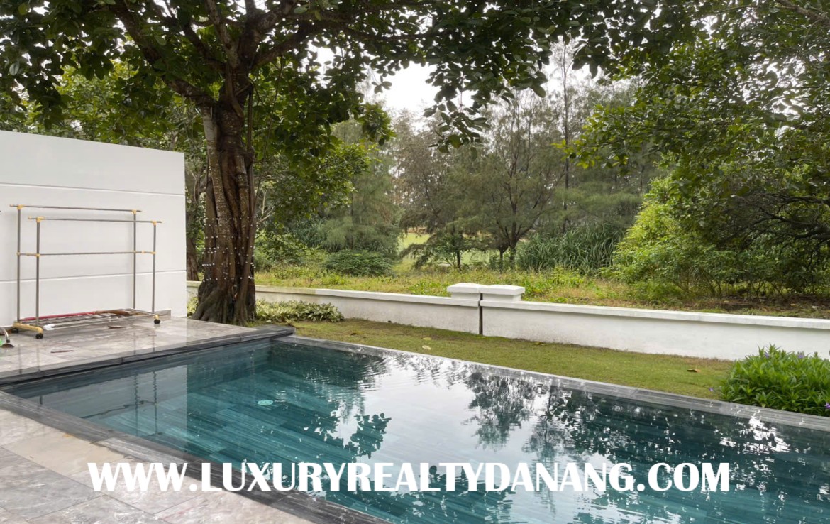 Point villa rent Danang in The Point Residences, Vietnam, walking to the beach