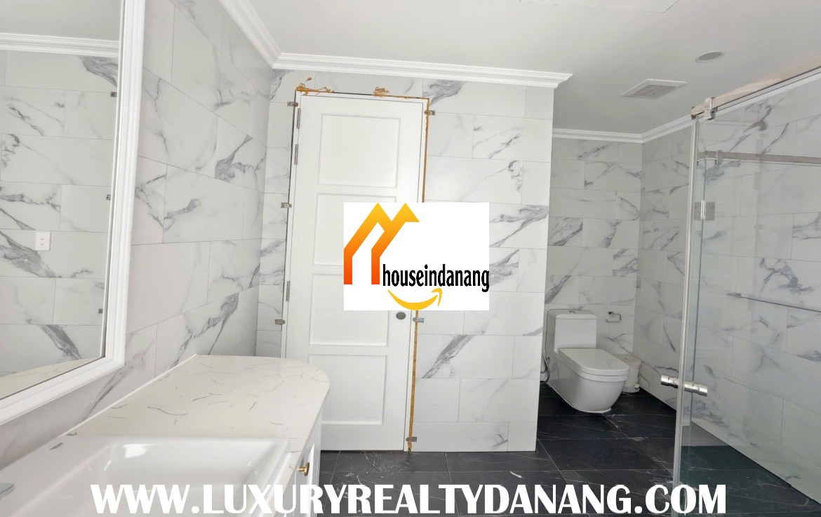 Penthouse apartment rental Danang in Vietnam, four bedrooms, Australian style, modern design